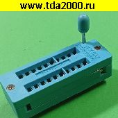 панель для микросхем Панелька dip -20-узкая SCZP-20 с нулевым усилием для микросхем