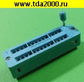 панель для микросхем Панелька dip -28-узкая SCZP-28 с нулевым усилием для микросхем