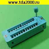 панель для микросхем Панелька dip -24-узкая SCZP-24 с нулевым усилием для микросхем