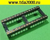 панель для микросхем Панелька dip -32 SCSМ с шагом 2,54мм цанговая для микросхем