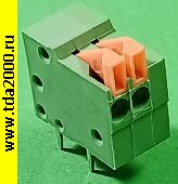 Аккумулятор Клеммник на плату 2pin шаг 2,54мм KF141-2x2P