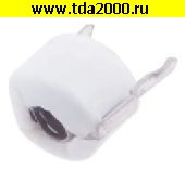 конденсатор Подстроечный 10пф белый JML06-1-10P (триммер) диаметр 6 мм конденсатор переменный