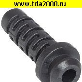 Втулка Втулка- Переходник для вывода кабеля из корпуса 4х8х6х27х2 black