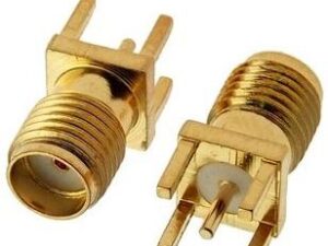 Разъём SMA гнездо на плату SMA-J