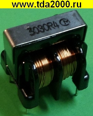 ft045961.jpg Дроссель 3030R4 (Фильтр питания синфазный на плату 0,4А 300в) катушка индуктивности — изображение 1