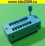 Панелька dip -16 SCZP-16 с нулевым усилием для микросхем