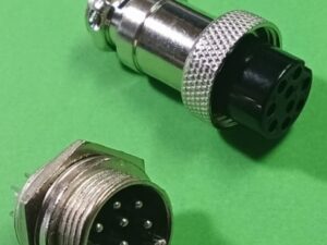 Разъём цилиндрические малогабаритный Разъём Цилиндрический малогабаритный GX16 16M-9 штекер+гнездо