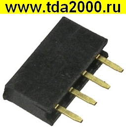 Разъём для плат 2.00мм PBS2-04 pitch 2.00 mm