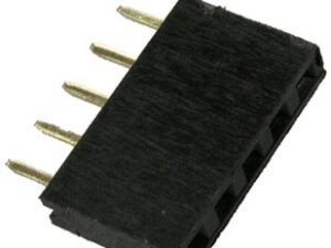 Разъём для плат 2.54мм PBS-1x05 (PBS-05)шаг 2.54 мм