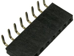 Разъём для плат 2.54мм PBS-1x08R (PBS-8R)шаг 2.54 мм