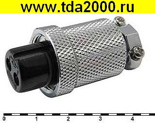 22295.jpg Разъём Цилиндрический малогабаритный GX18M-2A — изображение 1