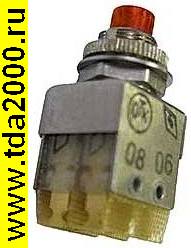 Кнопочный ПКН105-5В (КРАСНЫЙ) переключатель