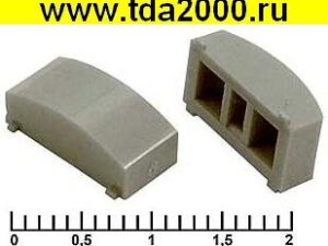 Кнопка Колпачек для кнопки A02 Gray