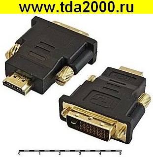 Разъём HDMI M/DVI24+1M (HAP-011)