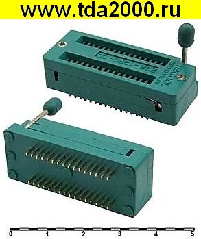 Панелька SCZP-32 gold 1.778 mm для микросхем