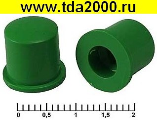 Кнопка Колпачек для кнопки A22 Green