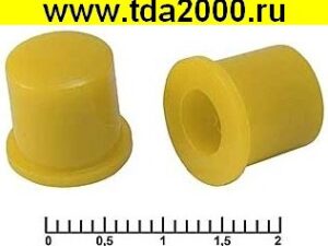Кнопка Колпачек для кнопки A22 Yellow