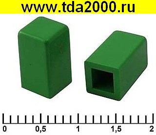 Кнопка Колпачек для кнопки A23 Green