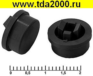 24650.jpg Кнопка Колпачек для кнопки A24 Black — изображение 1