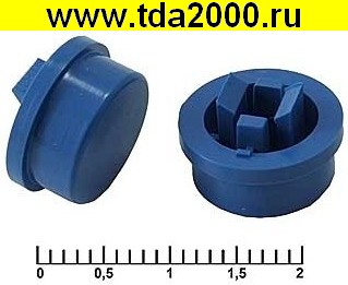 Кнопка Колпачек для кнопки A24 Blue