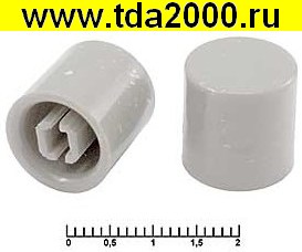 Кнопка Колпачек для кнопки A26 White