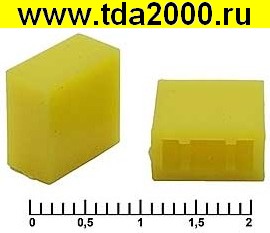 Кнопка Колпачек для кнопки A12 Yellow