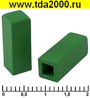 Кнопка Колпачек для кнопки A13 Green