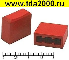 Кнопка Колпачек для кнопки A18 Red