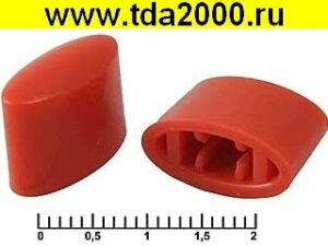 Кнопка Колпачек для кнопки A58 Red