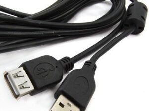 Шнур компьютерный USB-A F USB-A M 1.8m F (SZC)