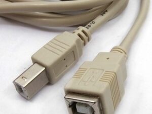 Шнур компьютерный USB-B M USB-B F 3m