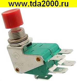 Кнопочный DS-448 ON-(ON) переключатель