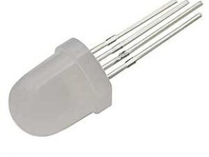 Светодиод мощный 500-800mcd 2-3,4в 8 RBG