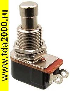 Кнопочный PBS-24B-4 OFF-(ON) переключатель