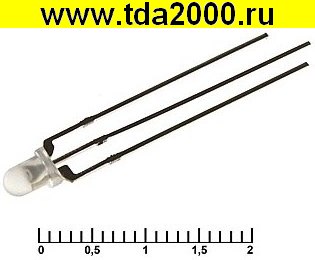 29617.jpg Светодиод мощный 300-500mcd 2-3,4в 3 RG — изображение 1