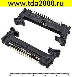 Разъём IDC SCM 2,0mm SMD 30P