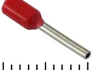 Разъём Наконечник на кабель DN00308 red (0.8x8mm)
