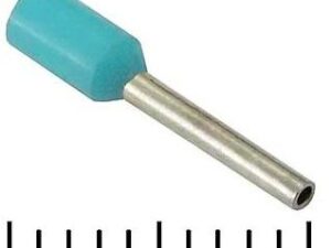 Разъём Наконечник на кабель DN00308 turquoise (0.8x8mm)