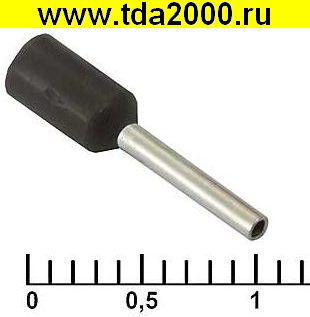 33461.jpg Разъём Наконечник на кабель DN00508 black (1x8mm) — изображение 1