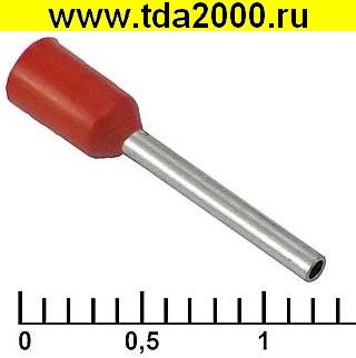 Разъём Наконечник на кабель DN00510 red (1x10mm)