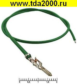 Разъём Питания низковольтный MF-M 4,20 mm AWG20 0,3m green