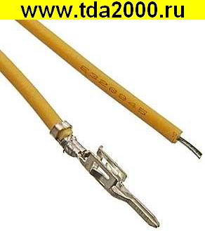 Разъём Питания низковольтный MMF-M 3,00 mm AWG24 0,3m yello