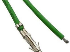 Разъём Питания низковольтный MFA-M 6,35 mm AWG18 0,3m green