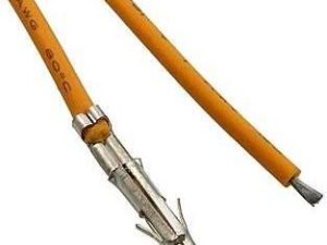 Разъём Питания низковольтный MFA-M 6,35 mm AWG18 0,3m orang