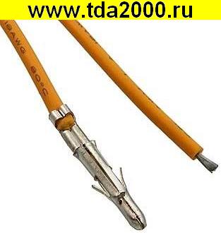 36004.jpg Разъём Питания низковольтный MFA-M 6,35 mm AWG18 0,3m orang — изображение 1