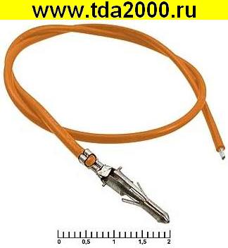 36011.jpg Разъём Питания низковольтный MFT-M 6,20 mm AWG18 0,3m orang — изображение 1