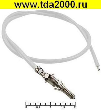 36012.jpg Разъём Питания низковольтный MFT-M 6,20 mm AWG18 0,3m white — изображение 1