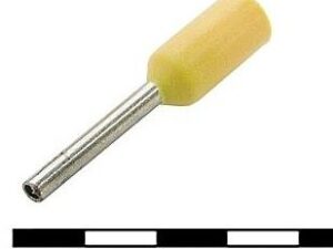 Разъём Наконечник на кабель DN00206 yellow (0.75x6mm)