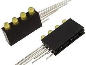Светодиод в корпусе 3mmх4 3-5v 4Lm желтый 30