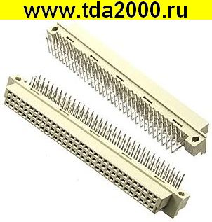 40957.jpg Разъём DIN41612 3х32 96 угловой розетка — изображение 1